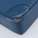 LOUIS VUITTON Epi Porte Documents Voyage Business Bag Blue M41144 LV Auth BSZ487-16