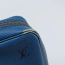 LOUIS VUITTON Epi Porte Documents Voyage Business Bag Blue M41144 LV Auth BSZ487-9