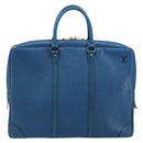 LOUIS VUITTON Epi Porte Documents Voyage Business Bag Blue M41144 LV Auth BSZ487-13