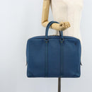 LOUIS VUITTON Epi Porte Documents Voyage Business Bag Blue M41144 LV Auth BSZ487-25