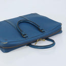 LOUIS VUITTON Epi Porte Documents Voyage Business Bag Blue M41144 LV Auth BSZ487-6