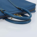 LOUIS VUITTON Epi Porte Documents Voyage Business Bag Blue M41144 LV Auth BSZ487-7