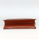 LOUIS VUITTON Epi Trousse Crete Pouch Brown M48403 LV Auth BSZ488-6