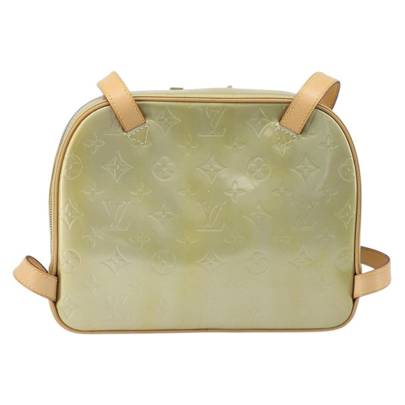 LOUIS VUITTON Monogram Vernis Marley Backpack Gris M91038 LV Auth BSZ489