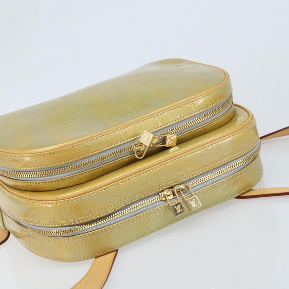 LOUIS VUITTON Monogram Vernis Marley Backpack Gris M91038 LV Auth BSZ489