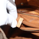 LOUIS VUITTON Monogram Vernis Reade PM Hand Bag Bronze M91146 LV Auth BSZ490-12