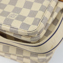 LOUIS VUITTON Damier Azur Naviglio Shoulder Bag N51189 LV Auth BSZ491-9
