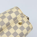 LOUIS VUITTON Damier Azur Naviglio Shoulder Bag N51189 LV Auth BSZ491-17