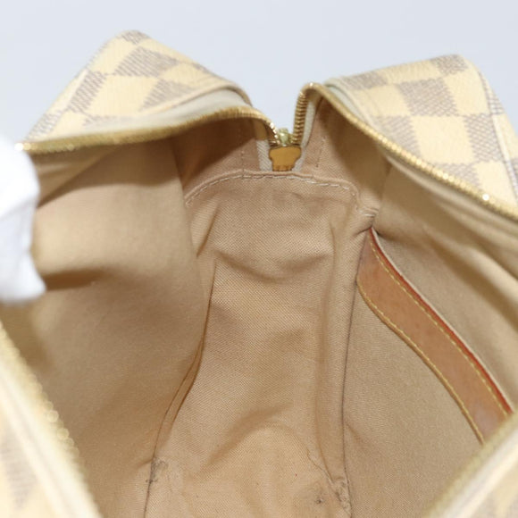 LOUIS VUITTON Damier Azur Naviglio Shoulder Bag N51189 LV Auth BSZ491