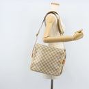 LOUIS VUITTON Damier Azur Naviglio Shoulder Bag N51189 LV Auth BSZ491-24