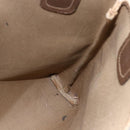 GUCCI GG Supreme Web Sherry Line Tote Bag PVC Beige Gold 39 02 003 Auth BSZ492-19