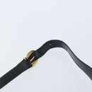 GUCCI Bamboo Shoulder Bag Patent leather Black Gold 000 2113 0027 Auth BSZ493-8