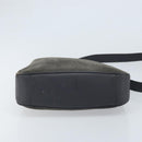 GUCCI Bamboo Hand Bag Leather 2way Black Gold 001 1705 1638 Auth BSZ495-11