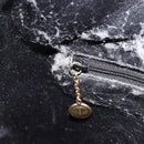 GUCCI Bamboo Hand Bag Leather 2way Black Gold 001 1705 1638 Auth BSZ495-20