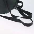 PRADA Backpack Nylon Green Silver Auth BSZ500-9