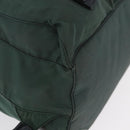 PRADA Backpack Nylon Green Silver Auth BSZ500-17