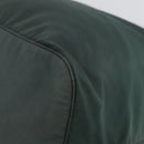 PRADA Backpack Nylon Green Silver Auth BSZ500-20