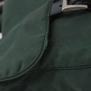 PRADA Backpack Nylon Green Silver Auth BSZ500-10