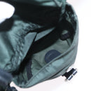 PRADA Backpack Nylon Green Silver Auth BSZ500-32