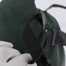 PRADA Backpack Nylon Green Silver Auth BSZ500-7
