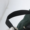 PRADA Backpack Nylon Green Silver Auth BSZ500-15