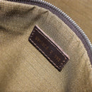 FENDI Zucca Canvas Mamma Baguette Hand Bag Brown Black Auth BSZ501-12