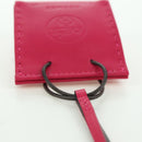 HERMES Sac Orange Charm Leather Pink Auth BSZ504M-9