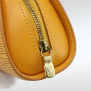 LOUIS VUITTON Epi Dauphine PM Pouch Yellow M48449 LV Auth BSZ506-12