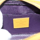 LOUIS VUITTON Epi Dauphine PM Pouch Yellow M48449 LV Auth BSZ506-13