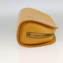 LOUIS VUITTON Epi Dauphine PM Pouch Yellow M48449 LV Auth BSZ506-5