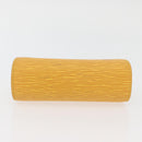 LOUIS VUITTON Epi Dauphine PM Pouch Yellow M48449 LV Auth BSZ506-7