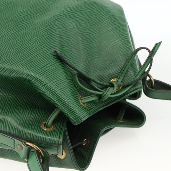 LOUIS VUITTON Epi Noe Shoulder Bag Green M44004 LV Auth BSZ514