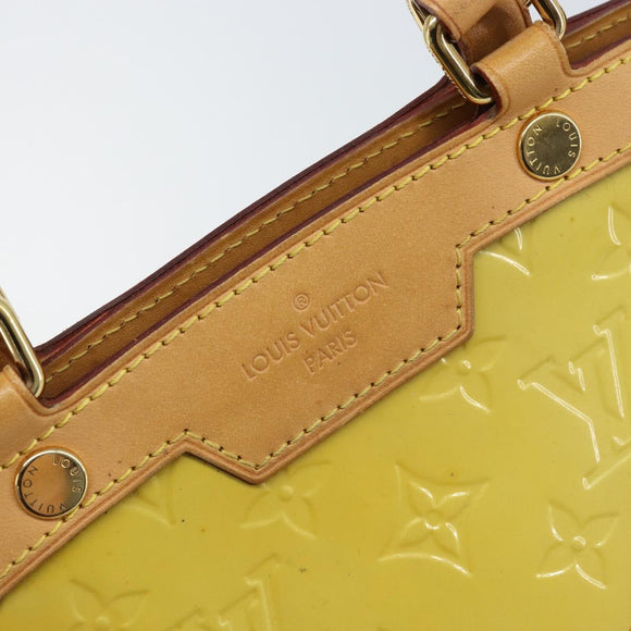 LOUIS VUITTON Monogram Vernis Blair MM Bag 2way Broncorail M91456 LV Auth BSZ521