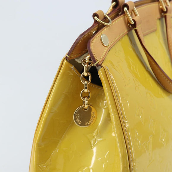 LOUIS VUITTON Monogram Vernis Blair MM Bag 2way Broncorail M91456 LV Auth BSZ521