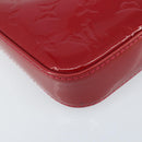 LOUIS VUITTON Vernis Pochette Accessoires Pouch Pomme D'amour M91577 Auth BSZ522-11