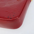 LOUIS VUITTON Vernis Pochette Accessoires Pouch Pomme D'amour M91577 Auth BSZ522-12