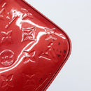 LOUIS VUITTON Vernis Pochette Accessoires Pouch Pomme D'amour M91577 Auth BSZ522-14