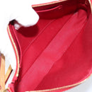LOUIS VUITTON Vernis Pochette Accessoires Pouch Pomme D'amour M91577 Auth BSZ522-16