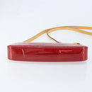 LOUIS VUITTON Vernis Pochette Accessoires Pouch Pomme D'amour M91577 Auth BSZ522-9
