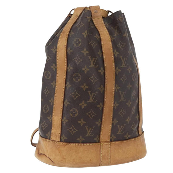 LOUIS VUITTON Monogram Randonnee PM Shoulder Bag M42243 LV Auth BSZ526