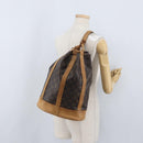 LOUIS VUITTON Monogram Randonnee PM Shoulder Bag M42243 LV Auth BSZ526-19