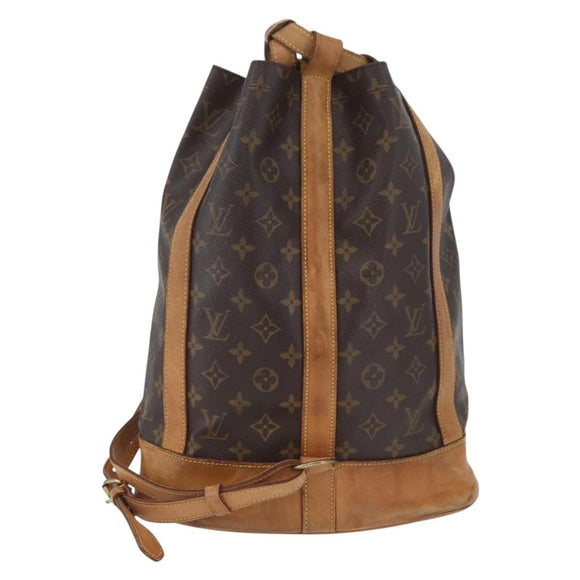 LOUIS VUITTON Monogram Randonnee PM Shoulder Bag M42243 LV Auth BSZ526
