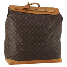 LOUIS VUITTON Monogram Steamer 55 Boston Bag M41124 LV Auth BSZ528