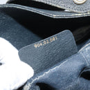 GUCCI GG Supreme Sherry Line Shoulder Bag PVC Navy Gold 904 02 081 Auth BSZ533-21
