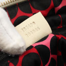 GUCCI Ribbon Hand Bag Leather Ivory Gold 181490 Auth BSZ534A-12