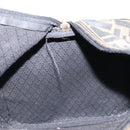 FENDI Zucca Canvas Boston Bag PVC Black Brown Auth BSZ549-19