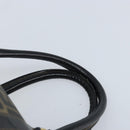 FENDI Zucca Canvas Boston Bag PVC Black Brown Auth BSZ549-8
