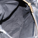 Chloe Etel Hand Bag Leather Black Gold Auth BSZ555-17