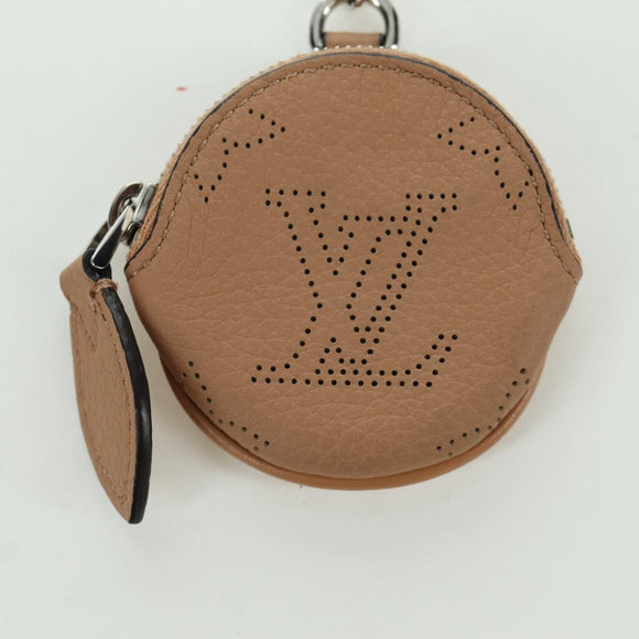 LOUIS VUITTON Mahina Porte Cles Flight Mode Pouch Charm M00542 LV Auth BSZ557M