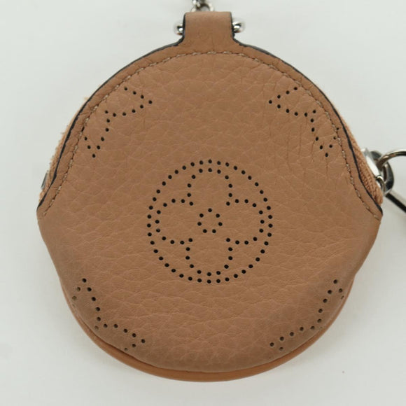LOUIS VUITTON Mahina Porte Cles Flight Mode Pouch Charm M00542 LV Auth BSZ557M